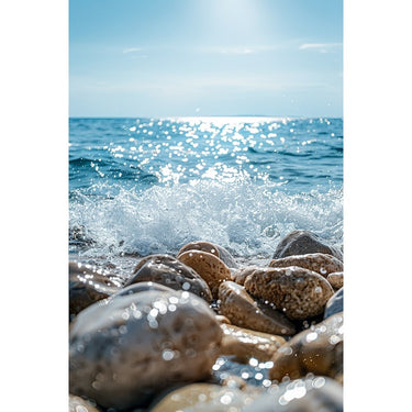 Tableau Galet Mer